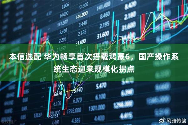 本信选配 华为畅享首次搭载鸿蒙6，国产操作系统生态迎来规模化拐点